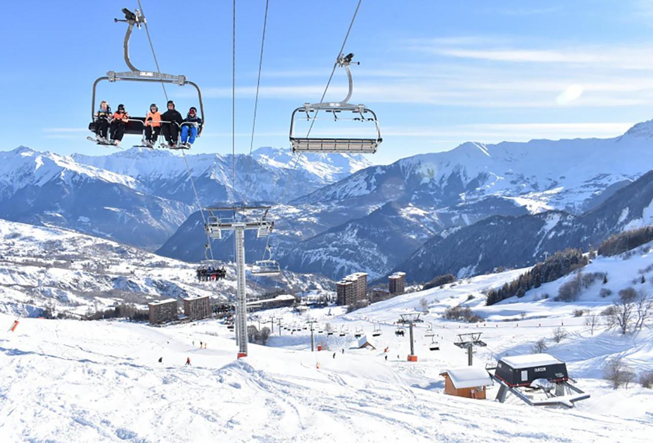Appartement Avec Balcon Au Pied Des Pistes De Ski Villarembert Exterior foto